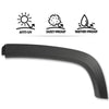 G-PLUS Rear Left Fender Flare Compatible with Jeep Compass 2017-2022 Wheel Cover Protector Wheel Opening Molding Arch Trim UP10RXFAB Black