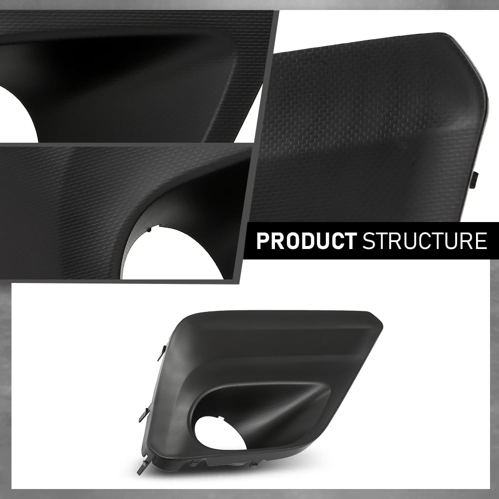 G-PLUS Fog Light Cover Bezel Trim Right Passenger Side Compatible with Subaru Forester 2019-2021 57731SJ040
