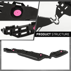 G-PLUS Rear Driver Bumper Bracket for Toyota Highlander 2020-2023 Additional Angle