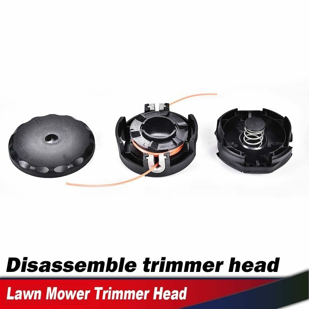 G-PLUS String Trimmer Head Compatible with Echo Speed Feed 400 SRM-225 Echo Weed Eater Pas210 Pas211 Pas225 5pcs Black