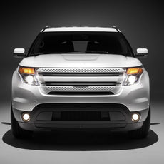 G-PLUS Fog Lights Assembly 2PCS for Toyota Tacoma 2005-2011 Tundra 2007-2013 Clear Lens Additional Angle