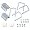 G-PLUS Boat Trailer Galvanized Universal Guide Pole and Post Mounting U Bolt Kit Boat Trailer Guides