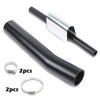 G-PLUS Gas Tank Filler Hose Rear Compatible with 1978 1979 F100 F150 F250 F350 Ford Bronco Silicone Hose Kit