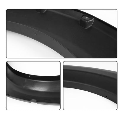 G-PLUS Fender Flares Smooth Pocket Riveted 4 PCS Compatible with Ford F150 2009-2014 Styleside with 67.0" / 78.8" / 97.4" Bed Length Models Only, Not for Platinum & Raptor models