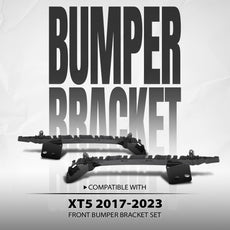 G-PLUS Front Bumper Brackets 2PCS for Cadillac XT5 2017-2023 Black Product Specifications