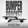 G-PLUS Bumper Bracket Set Front Left and Right Side Compatible with Cadillac XT5 (submodel: Base, Platinum) 2017 2018 2019, Fit Cadillac XT5 Livery 2021 2022 2023 84172893, 84172892 Black