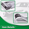 G-PLUS Headlights Precut Tint Cover Smoke Compatible with 2018-2022 Toyota Camry,Front Side Reflector Tint 2Pcs