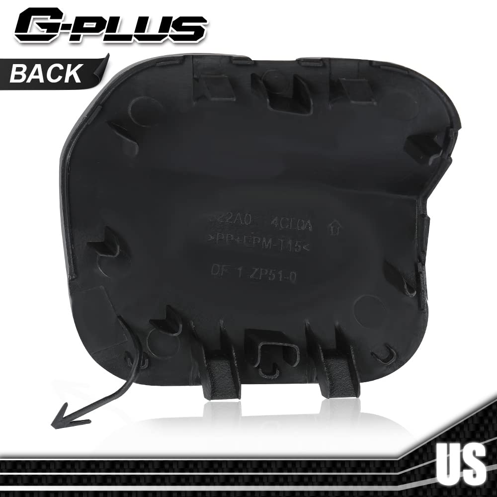 G-PLUS Front Bumper Tow Hook Cap Cover Compatible with 2014-2016 Nissan Rogue 622A0-4BA0A