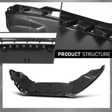 G-PLUS Front Lower Air Dam Deflector for Ford Escape 2013-2016 Lower Valance Additional Angle