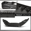 G-PLUS Front Lower Air Dam Deflector Lower Valance, Compatible with Ford Escape Sport Utility 4-Door 2013-2016, CJ5Z17D957AA, FO1095247C