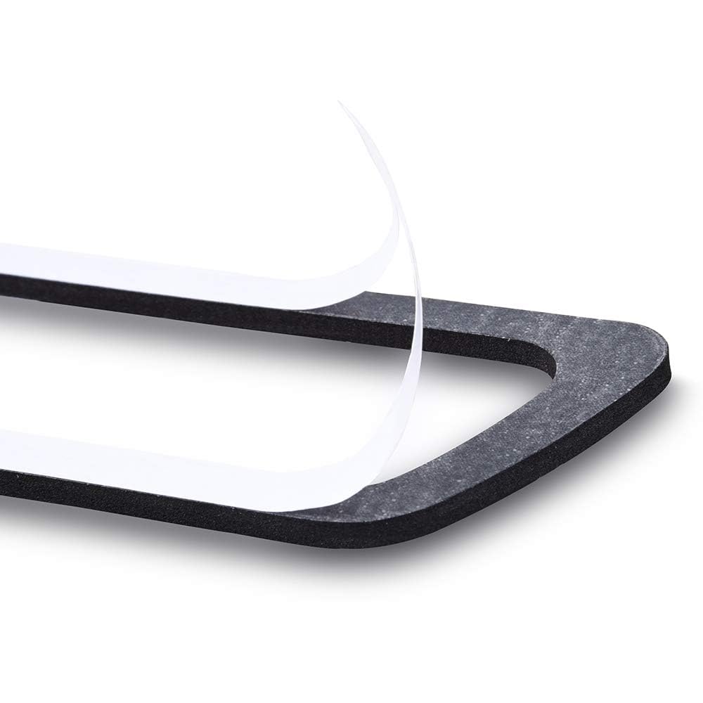 G-PLUS Third Brake Light Foam Seal Gasket Compatible With 2009-2014 Ford F150 Cargo Lamp Waterproof Sponge Pad,Black