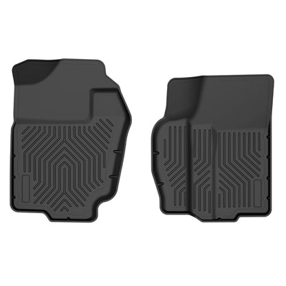 TPE Floor Mats Cargo Liners 2PCS, Compatible with Dodge Ram 1500 1994-2001/ Ram 2500 3500 1994-2002, 1st Row, Floor Liner All Weather Full Cover Protection
