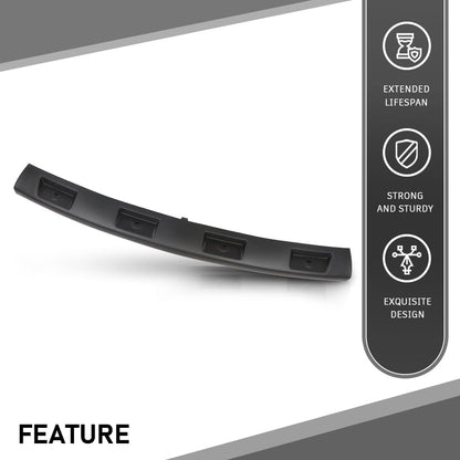 G-PLUS Front Towing Eye Cover Compatible with Range Rover 2010-2012 Black
