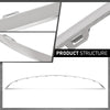 G-PLUS Rear Bumper Trim Molding Chrome, Compatible with Audi A8 Quattro 2011-2014, Fit S8 Base 2013-2014, Fit Models W/o S-Line Package
