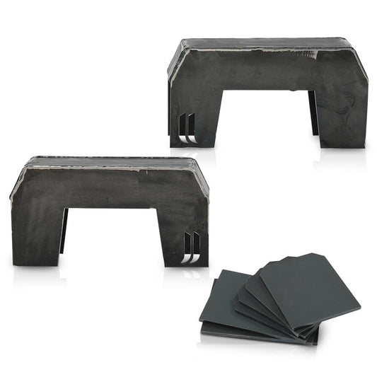 G-PLUS Under Bed Notch Compatible with Chevy Silverado GMC Sierra 1999-2006, Fits all Cabs (Fits 2007 Classic Model) Under Bed Frame Under Bed Truck Notch Under Bed Support Blocks