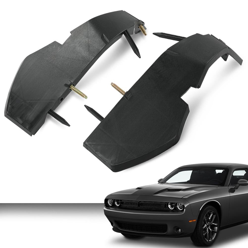 G-PLUS Pair Front Fascia Bumper Bracket Compatible with Dodge Challenger 2015-2021 Right & Left Side 68375014AA, 68375013AA, 68259546AA, 68259547AA