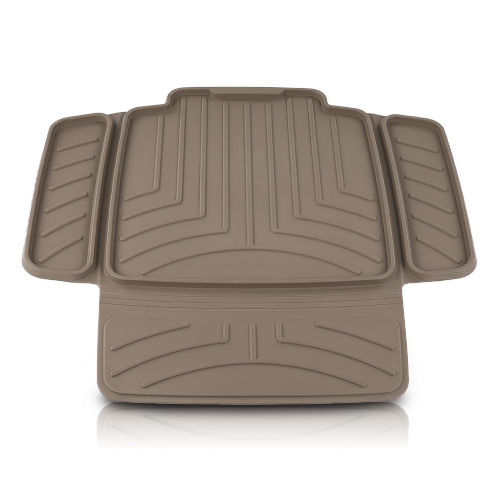 G-PLUS Child Car Seat Protector Compatible with Under virtually Any Rear or Forward-Facing Child car seat or Booster Brown