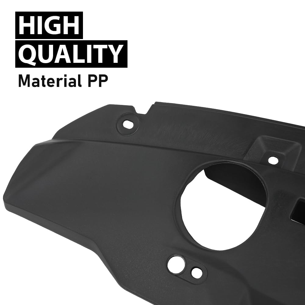 G-PLUS Radiator Support Cover Upper Compatible with Honda CRV 2010-2011 Black 71141SWA000, HO1224105