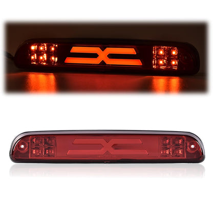 G-PLUS LED Third Type X High Mount Brake Stop Light Compatible with 1993-2011 Ranger 1999-2016 F250 F350 F450 F550 Super Duty 1995-2003 Mazda B2300 B2500 B3000 B4000 CC3Z13A613B