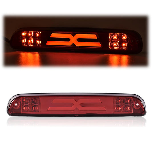 G-PLUS LED Third Type X High Mount Brake Stop Light Compatible with 1993-2011 Ranger 1999-2016 F250 F350 F450 F550 Super Duty 1995-2003 Mazda B2300 B2500 B3000 B4000 CC3Z13A613B