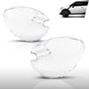G-PLUS Headlight Lens Cover Compatible with Mini Cooper Countryman R60 2012-2016 Left & Right Pair Front Headlamp Lens Cover Clear
