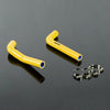 Gplus Silicone Radiator Coolant Hose Kit Clamps Compatible With Yamaha YFZ450 2004 2005 2006 2007 2008 2004-2008 Yellow