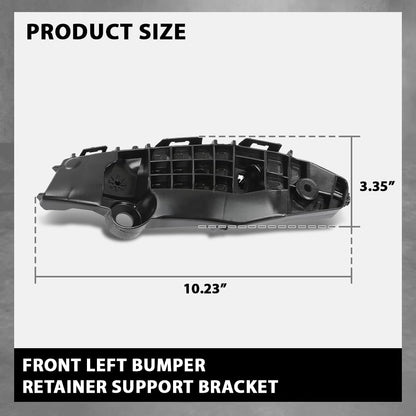 G-PLUS Front Left Bumper Retainer Support Bracket, Compatible with Toyota RAV4 2.5L 2019-2023/ RAV4 Prime 2.5L 2021-2023, 52536-0R070, 52536-42080