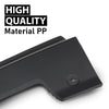 G-PLUS Rear Bumper Tow Eye Cover Protector Plates Compatible with Range Rover Sport 2010-2013