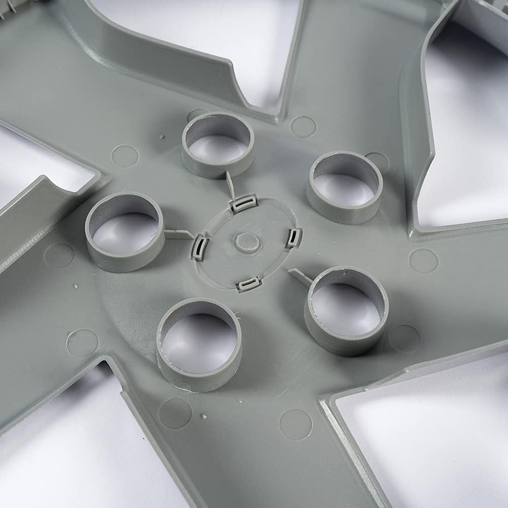 G-PLUS Bolt On Hubcap,15 inch Silver Rim Cover, Hubcap Wheel Covers 15" Compatible with 2010 2011 Toyota Prius,Auto Tire Replacement Exterior Cap