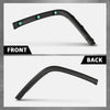 G-PLUS Rear Right Passenger Side Compatible with Jeep Grand Cherokee 2011-2021 Wheel Opening Molding Arch Trim 1MP34RXFAH Black