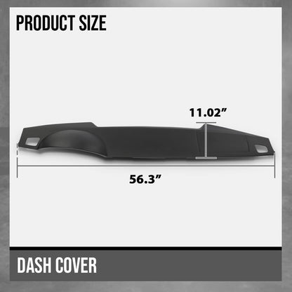 G-PLUS TPE Dashboard Dash Cover Compatible with 2005-2008 LR3 SE HSE/2005-2009 Range Rover Sport Supercharged/HSE 13-508LL