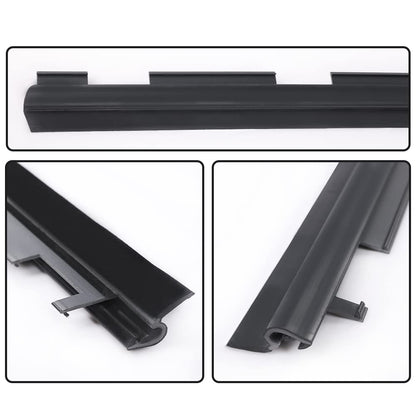 G-PLUS Inner & Outer Window Sweep Felt Seal Weatherstrip Kit Compatible with Chevy Blazer 1992-1994/Fit Chevy C/K 1500 Truck 1988-1999/Fit GMC C/K 1500 Truck 1988-1999 Door Window Belt Weatherstrip