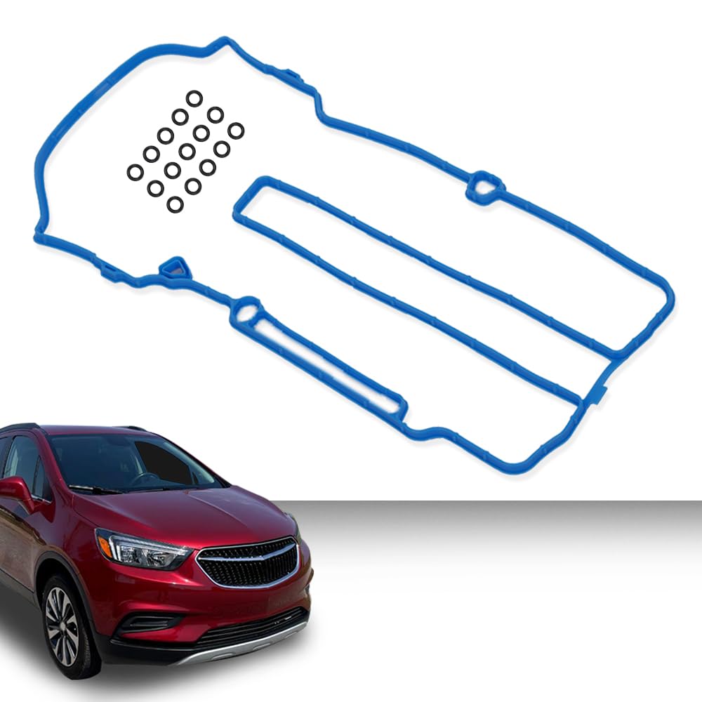 G-PLUS Valve Cover Gasket Set w/Grommets Compatible with Buick Encore 2013-2020/Chevy Cruze 2011-2016/Chevy Trax 1.4L L4 2015-2016 11130800, VS50807R, VS50710