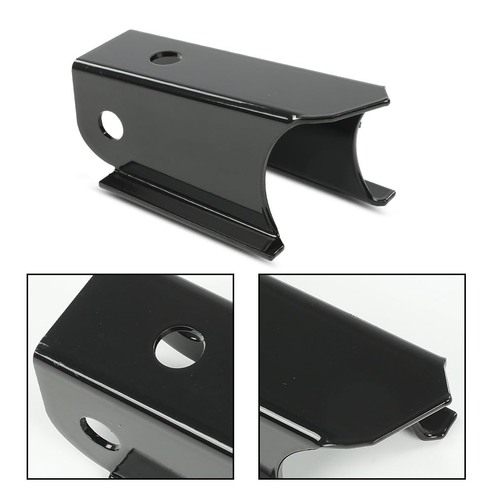 G-PLUS Rear Upper Shock Mount Bracket Compatible with Chevy Silverado & GMC Sierra 2007-2016 (with Round Rear Crossmember Tube)