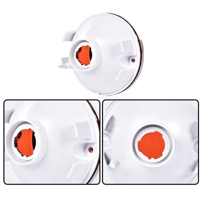 G-PLUS Tail Lights Assembly with Backup Lights Compatible with Chevy Corvette 1975 1976 1977 1978 1979 Tail Brake Lamps 4PCS 924028 Luces Traseras Rear Brake Lamps Assembly