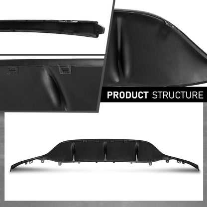 G-PLUS Rear Bumper Molding Trim Compatible with Benz C300 C400 2015-2018 For Models With AMG Styling Package 2058857338, MB1193100