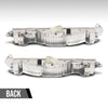G-PLUS Front Bumper LH+RH Side Turn Signal Compatible with Porsche Cayenne 2008 2009 2010 95563118502, 95563118602 White