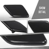 G-PLUS Right Headlight Washer Cover Cap Front Bumper Trim Compatible with Volvo XC90 2007 2008 2009 2010 2011 2012 2013 2014 39875254 Glossy Black