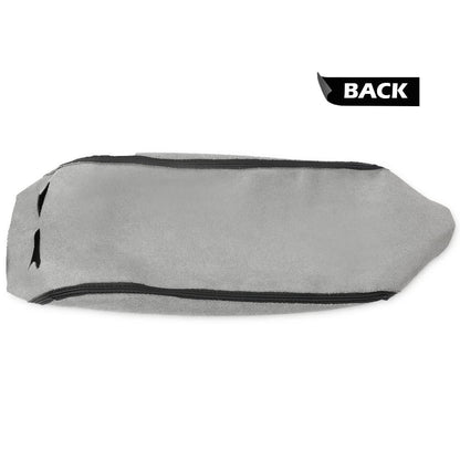 G-PLUS Real Leather Center Console Lid Armrest Cover Compatible with 2001-2006 Lx LS430 Black