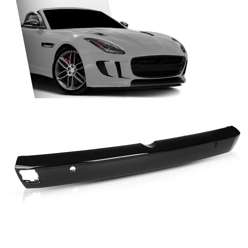 G-PLUS Front Bumper Grille Center Molding Compatible with Jaguar F-Type 2014-2017 Grill Trim T2R2828