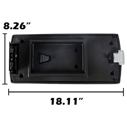 G-PLUS Armrest Center Console Lid Cover Compatible with Ford Flex 2013-2017 Black EA8Z7406024AA, DA8Z7406024AA, FA8Z7406024AA
