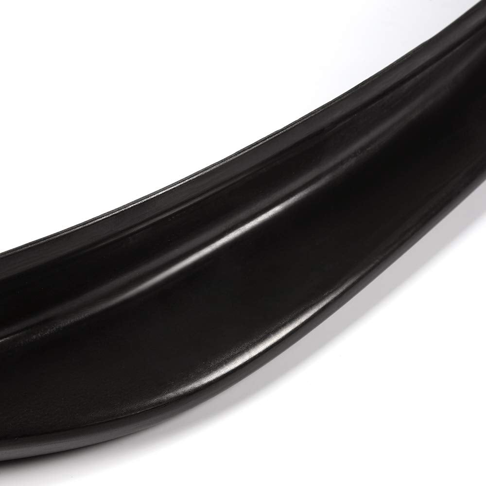 Front Bumper Lip Compatible for Mazda 3 Mazda3 Hatchback 5-Door 2007 2008 2009 | JDM MS Style Unpainted PU Spoiler Splitter