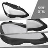 G-PLUS Headlight Lens Cover Compatible with Benz W212 E-Class E350 E550 2014 2015 2016 A2129063303, 2129063303 Left Side Front Headlamp Lens Cover Clear