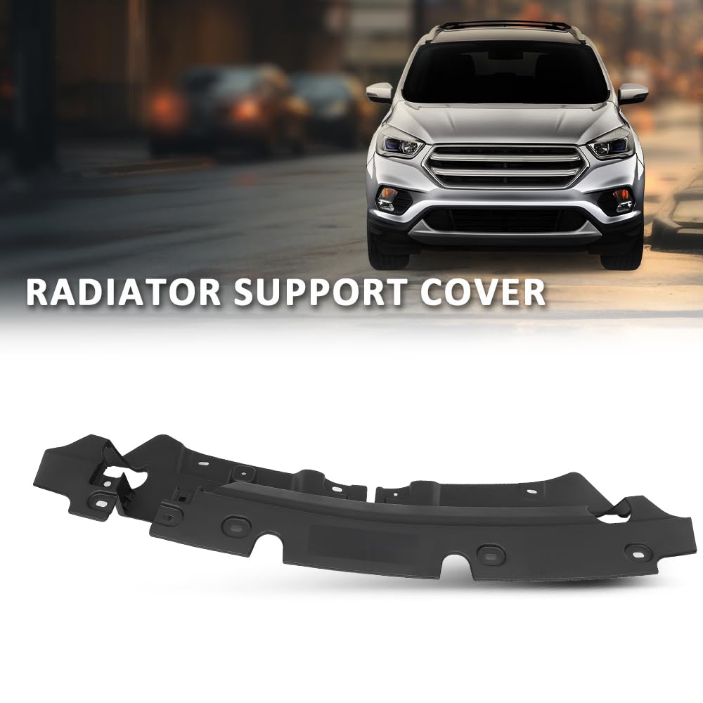 G-PLUS Upper Radiator Support Cover, Compatible with Ford Escape 2019/ SEL 2018, Fit Ford Escape (submodel: S, SE, Titanium) 2017-2018, GJ5Z16A238A, FO1224126