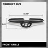 G-PLUS Front Grille Compatible with Ve.loster Base 2012-2017/ Ve loster RE:FLEX 2014 2015/ SE, Tech 2015 2016 Bumper Grill w/Chrome Trim Replacement for 863502V100, HY1200170