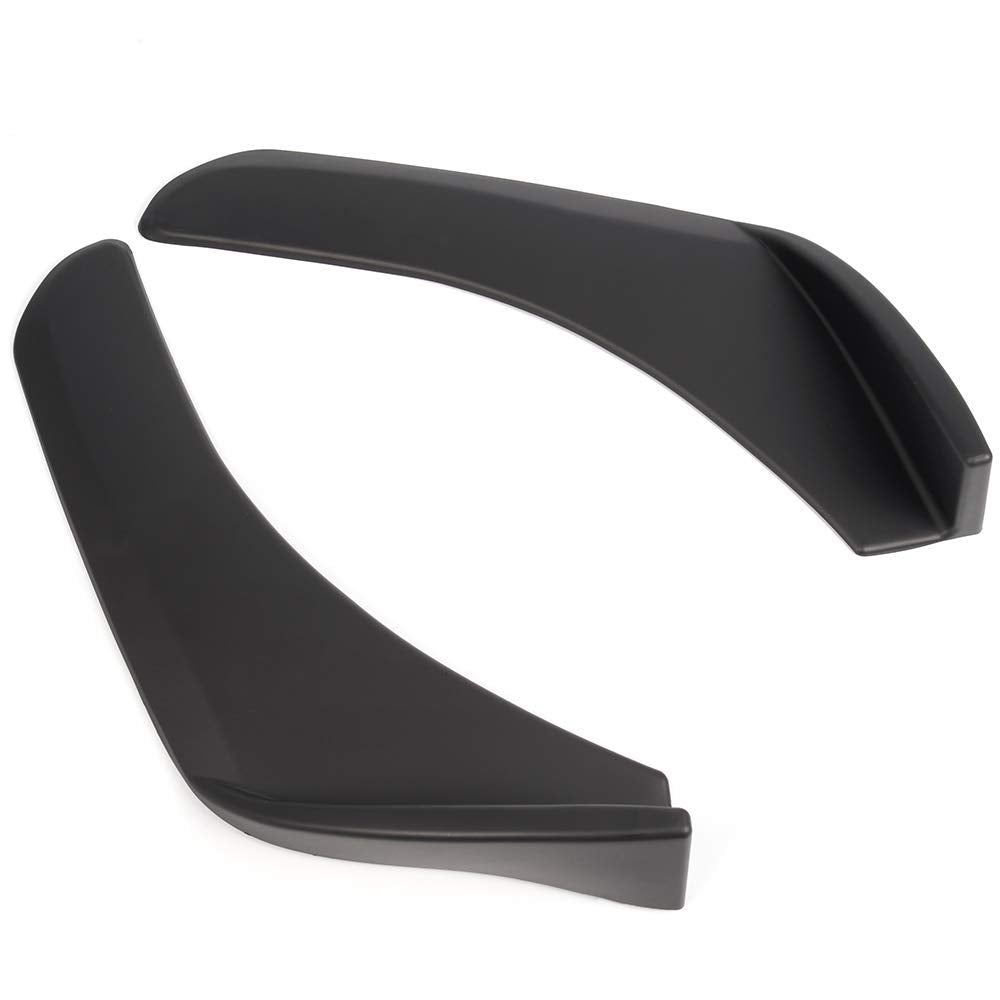 G-PLUS Replacement for Universal Front Bumper Lip Splitter Diffuser Spoiler Canard Deflector Polypropylene 2PC