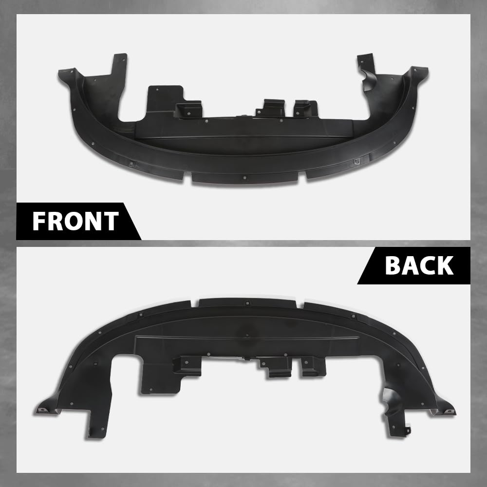 G-PLUS Front Air Dam Deflector Lower Valance Apron Fit for Models with Fascia,Compatible with Dodge Journey AVP Canada Value Package Crew Crossroad GT Limited R/T SE 2011-2020 68087244AA, CH1228122