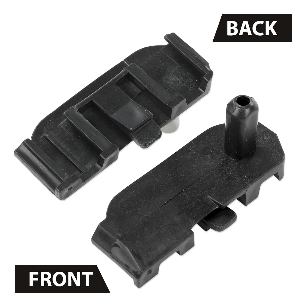 G-PLUS Upper Radiator Insulator Mount Bracket 2pcs Compatible with Chevy Malibu 2016-2022/Fits Buick Lacrosse 2017-2019 23336339 23336340