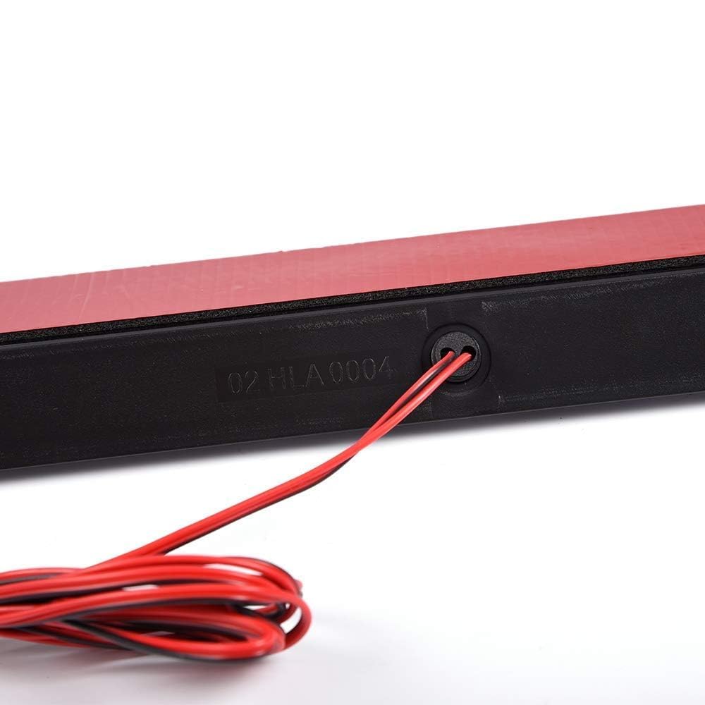 G-PLUS LED LED 3rd Brake Light Compatible with Leer, ARE, Century, Jason and Astro High Mount Stop Parking Lamp Smoke Lens Black Housing