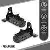 G-PLUS Front Left and Right Bumper Support Bracket Set Compatible with Toyota Camry 2018-2021 52103-33010